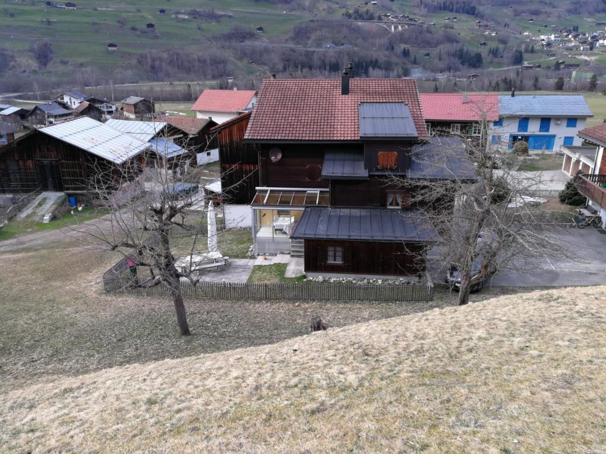 Casa Steilalva - Grosszuegiges Chalet Fuer Erholsamen Familienurlaub Surrein エクステリア 写真