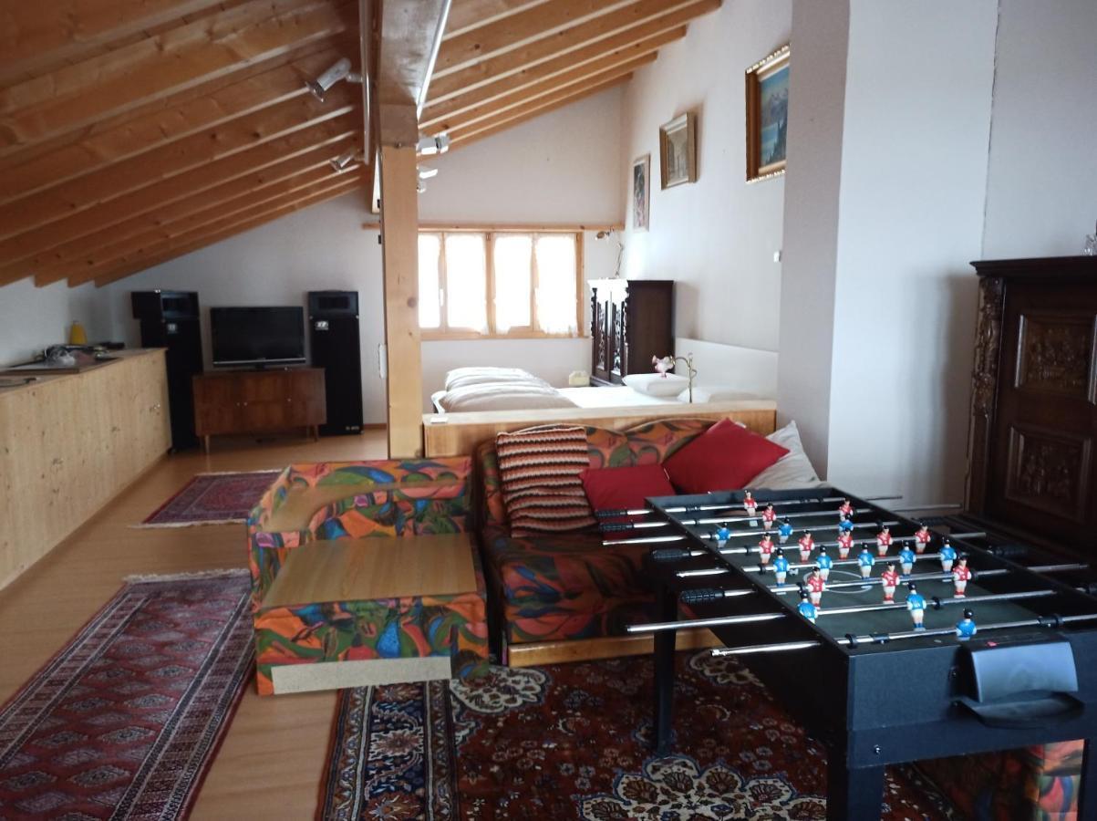 Casa Steilalva - Grosszuegiges Chalet Fuer Erholsamen Familienurlaub Surrein エクステリア 写真